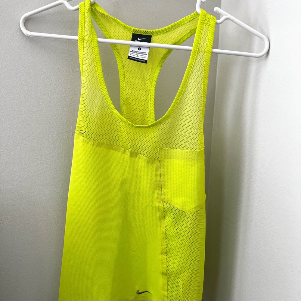 Nike Dri-Fit Neon Green Tank - Women | Color: Neon Green | Size: S